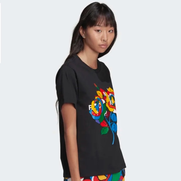 ❤️ ADIDAS ❤️ Limited Edition Rich Mnisi Rose Tee - Picture 9 of 12